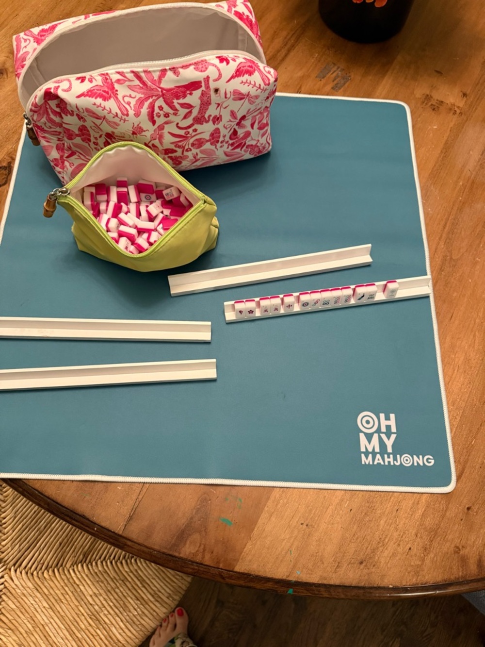 Oh My Mahjong Charleston Travel Set